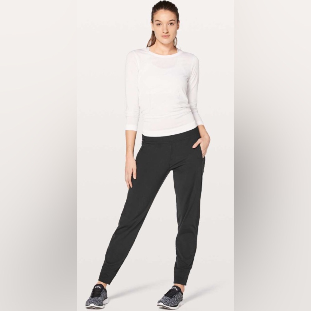 Lululemon Run Rulu Run Pant 29" Black EUC